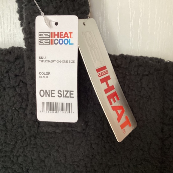 32 Degrees NWT Faux Fur Black Bag - Picture 2 of 2
